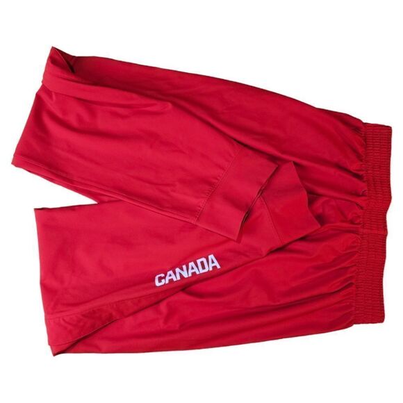 Nike Canada Red Warm Up Track Suit Pants Vest - Picture 11 of 14
